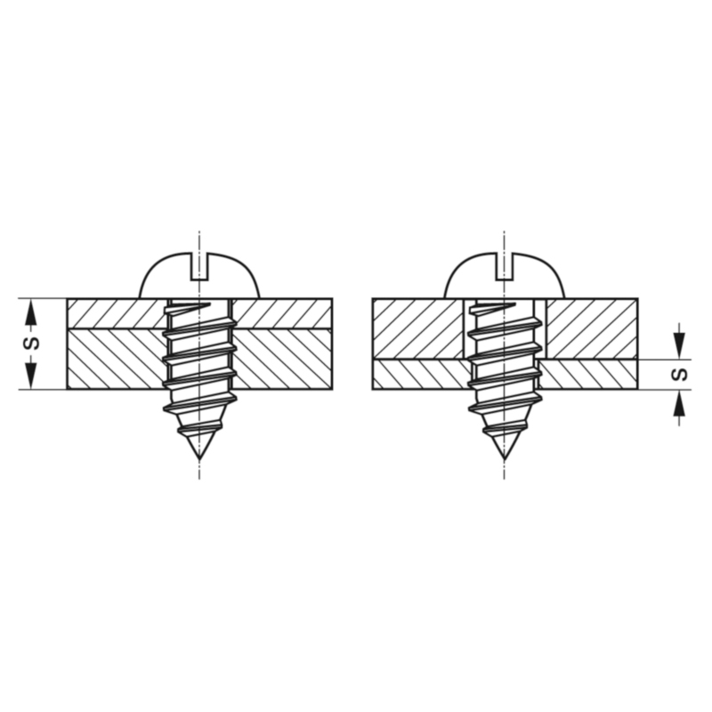 VIJCI ZA LIM DIN-7981 ZN - Image 3