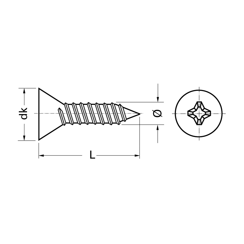 VIJCI ZA LIM DIN-7982 / A2 - Image 2
